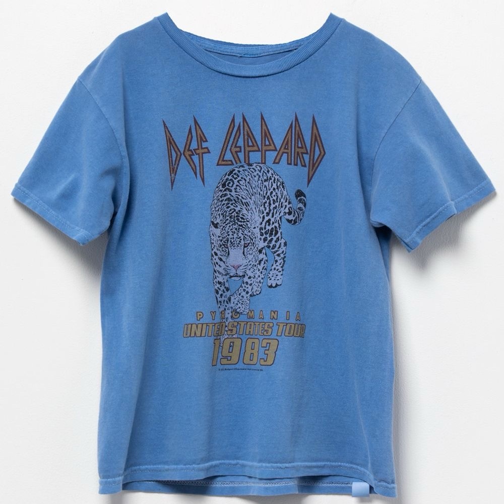 The Vinyl Icons Def Leppard Girls Tee